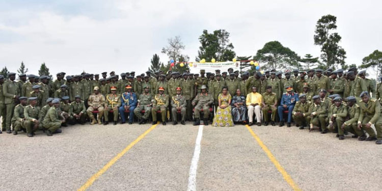 President YK Museveni Commissions Young Officer Cadets.