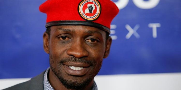 People Power Movement boss Robert Kyagulanyi aka Bobi Wine. Credit Aljazeera