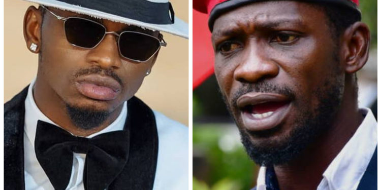 Diamond Platnumz and Bobi Wine