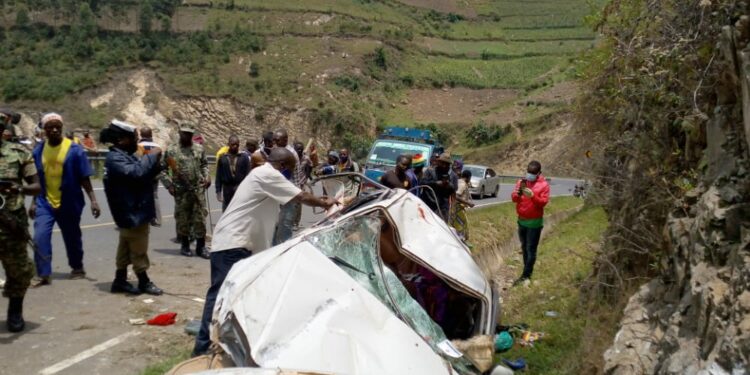 Kisoro Road accident