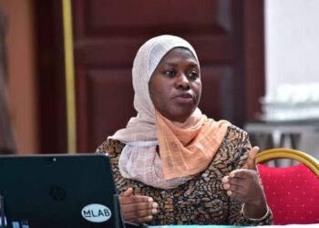 The permanent secretary at the Ministry of ICT, Dr. Aminah Zawedde