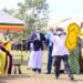 Katakwi District - President Museveni joined the family of VP H.E Jessica Alupo in thanksgiving for the priestly service of two family members -