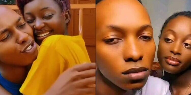 Tiktokers,Cephco and ex-girlfriend Nakankaka who became 'famous' after releasing her nude videos