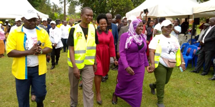 ONC boss received by The coordinator Greater Mukono Kigongo Faisal Luggya