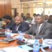 MPs (R) and House staff (far left) during the interaction with officials from the Office of the Auditor General at Parliament House