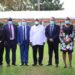 President Museveni in a group photo with members of the Afro-Arab Youth Council