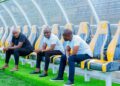 Businessman Ham (middle) at Nakivubo Stadium