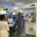 Dairy products exhibitors showcase their products at Kampala Hotel Africana on Tuesday