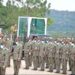 President Museveni at Uganda Military Academy Kabamba.