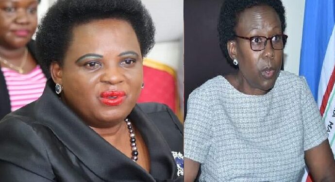 Hon. Betty Amongi and Hon. Jane Ruth Aceng