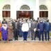 President Museveni in a group photo with delegation of leaders from Acholi