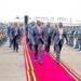 President William Ruto arriving in Uganda