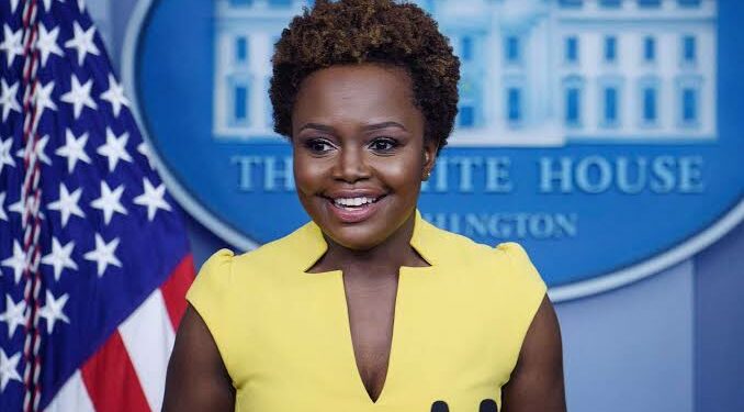 White House Press Secretary Karine Jean-Pierre