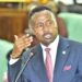 The Chairperson of the Committee on Finance, Hon. Amos Kankunda, speaking during the plenary sitting on Monday, 06 May 2024