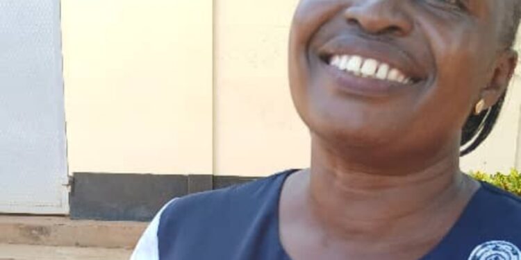 The Headteacher Iganga SS Madam Nakaziba Monic Kaiira