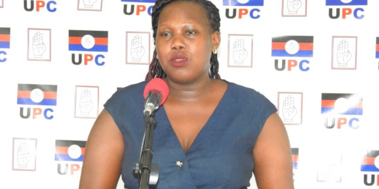 Ms. Oyat Arach Sharon, UPC Spokesperson