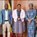 Hon. Babalanda with the Queen of Rwenzururu in a group photo