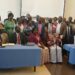 The Paramount Chief-elect Eng Dr Michael Moses Odongo Okune posed for a group photograph with a section of Lango Community after a breakfast meeting at Mbale Court View 3rd August 2024.