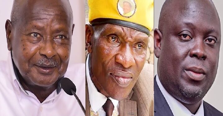 President Museveni, the late Tamale Mirundi and Haji Faruk Kirunda