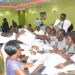 Public Health stakeholders conduct the RCCE Toolkit pre-test exercise at the Imperial Royale Hotel, Kampala City,  under the supervision of USAID SBCA Team . (PHOTO/USAID SBCA)