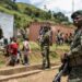 Ugandan soldiers, part of the EACRF patrol a settlement in Bunagana, North Kivu, DR Congo, after it was ceded by M23 rebels. Photo：Reuters/A. Bashizi