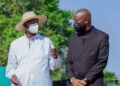 President Museveni and Eddy Kenzo