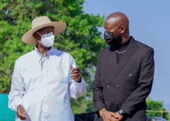 President Museveni and Eddy Kenzo