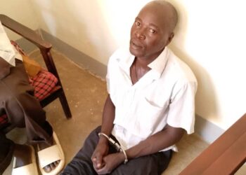 ON THE HOOK:
Heavily accused suspect Jackson Mukasa 40, a resident of Masese landing site Jinja City, now at CPS Jinja.