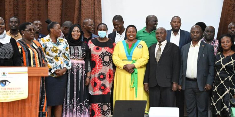 Hon. Babalanda with RDCs in a group photo