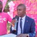 Dr Kibuuka Afizi the Deputy Director /Head of Clinical Department Jinja Regional Referral Hospital speaking during the Cancer Month.