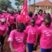 Pupils of Buckley High School participate in the Cancer Run 2024 edition.