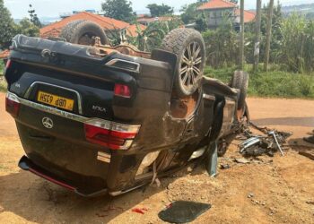 Hon. Mulumba's car