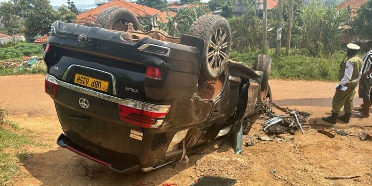 Hon. Mulumba's car