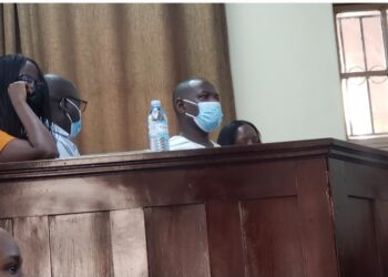 Naome Nyangweso in court dock