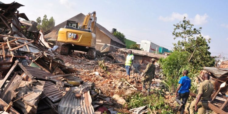 NEMA evicting people from Lubigi wetland recently