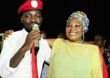 Bobi Wine and legendary singer Yvonne Chaka Chaka