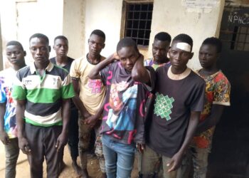 The 9 hungry Bazukulu are now in police custody.