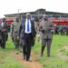 State Minister touring an agriculture show