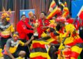 All eyes and energy for Uganda Parliamentary Women Volleyball team players led by Hon. Helen Nakimuli (Left on the red sports wear) are on defending the title starting from their maiden game against hosts Kenya on Sunday.