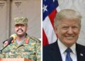 Gen. Muhoozi and President Trump