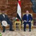 President Yoweri Museveni meets with Egypt's El Sisi, during his three-day state visit in Cairo. May, 2018