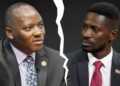 Mathias Mpuuga and Bobi Wine