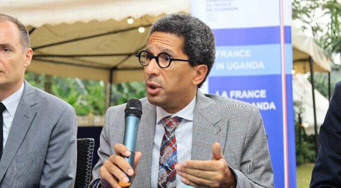 Ambassador Xavier Sticker, France's official representative in Uganda