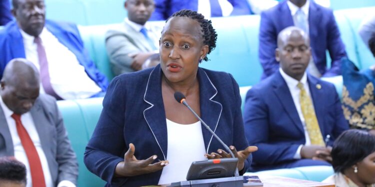 Hon. Betty Naluyima was disappointed in the Uganda Communications Commission for looking on as unregistered sim cards continue in circulation