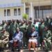 Hajji Kakande,  Ms. Lucy Nakyobe and the participants