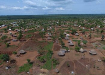 Bidibidi refugee settlement in Yumbe