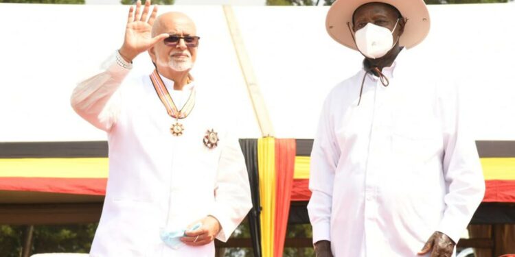 is choice of color was no coincidence. White, often associated with peace and integrity, subtly aligned with the core principles of the Non-Aligned Movement—unity, neutrality, and cooperation among nations. By donning this attire, Sudhir not only honored the spirit of the summit but also conveyed a deeper message about Uganda’s place on the global stage as a hub of peace and international collaboration.